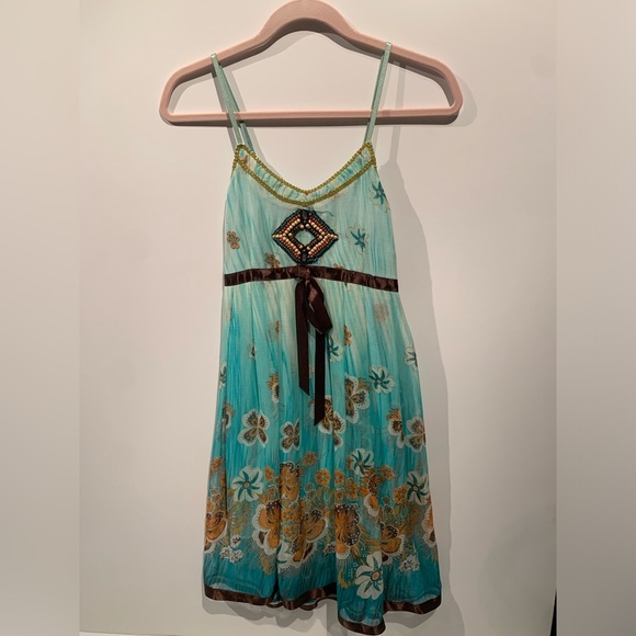 No Name Floral Patterned Dress (fits XS/S) - Picture 1 of 2